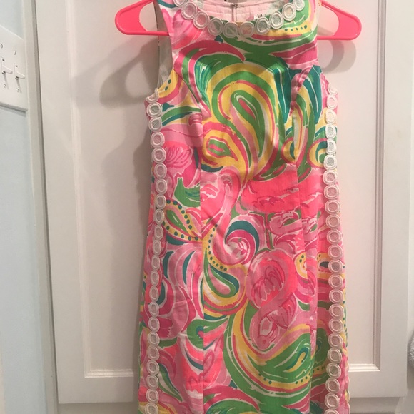 Lilly Pulitzer Dresses & Skirts - Lilly pulitzer flamingo print dress